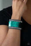 Paparrazzi Accessories Mermaids Have More Fun Green Bracelet