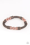 Paparazzi Accessories Talk Some Sensei Copper Bracelet 