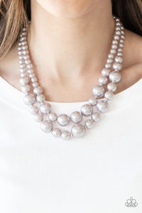 Paparazzi Accessories The More The Modest Silver Necklace 