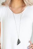 Paparazzi Accessories Ultra Sharp Silver Necklace 