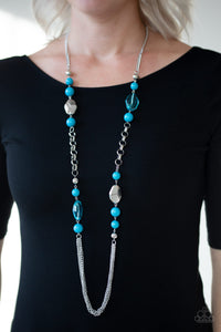 Paparazzi Accessories Marina Majesty Blue Necklace 