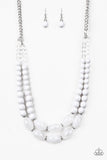 Paparazzi Accessories Sundae Shoppe White Necklace