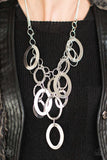 Paparazzi Accessories - A Silver Spell- Silver Necklace