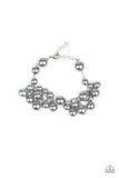 Paparazzi Accessories Girls In Pearls Silver Bracelet 