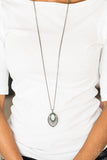Paparazzi Accessories Court Couture - Green Necklace 