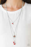 Paparazzi Accessories Soar With The Eagles - Red Necklace