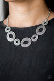 Paparazzi Accessories Basically Baltic - Silver Necklace 