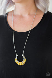 Paparazzi Accessories Count To Zen Yellow Necklace 