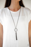 Paparazzi Accessories Straight To The Top Black Necklace 