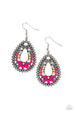 Paparazzi Accessories Atta-Gala Pink Earring 