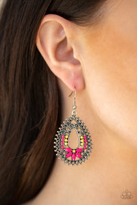 Paparazzi Accessories Atta-Gala Pink Earring 