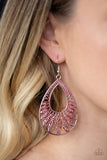 Paparazzi Accessories Flamingo Flamenco Red Earring 
