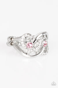 Paparazzi Accessories Have The World On A Heart String Pink Ring 