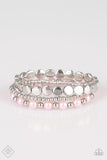 Paparazzi Accessories Girly Girl Glamour Pink Bracelet