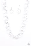 Paparazzi Accessories Ice Queen White Necklace 