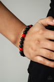 Paparazzi Accessories All Zen Red Bracelet 