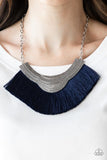 Paparazzi Accessories My PHARAOH Lady Blue Necklace