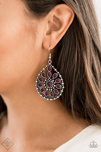 Paparazzi Accessories Free to Roam Purple Earring 