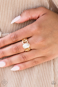 Paparazzi Accessories Glamified Glam Gold Ring 