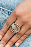 Paparazzi Accessories Edgy Eclipse Silver Ring