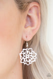 Paparazzi Accessories Darling Dahlia Silver Earring