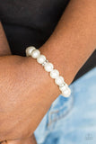 Paparazzi Accessories Exquisitely Elite White Bracelet 