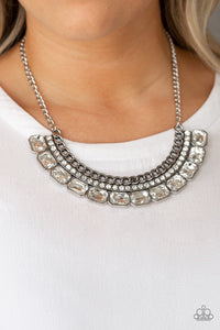 Paparazzi Accessories Killer Knockout White Necklace 