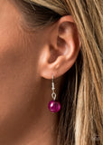 Paparazzi Accessories Sorry To Burst Your Bubble Purple Necklace