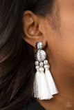 Paparazzi Accessories Taj Mahal Tourist White Post Earring