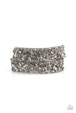 Paparazzi Accessories Crush to Conclusions Silver Bracelet 
