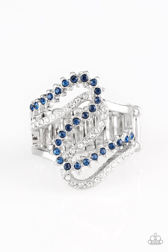 Paparazzi Accessories Make Waves Blue Ring