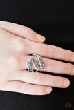 Paparazzi Accessories Make Waves Blue Ring