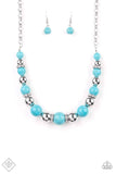 Paparazzi Accessories The Ruling Class Blue Necklace 