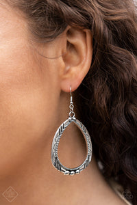 Paparazzi Accessories Terra Topography Silver Earring