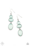 Paparazzi Accessories Tiers Of Tranquility Blue Earring 