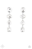 Paparazzi Accessories Cosmic Heiress White Earring 