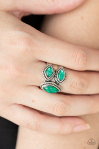 Paparazzi Accessories The Charisma Collector - Green Ring