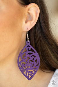 Paparazzi Accessories Coral Garden - Purple Earring