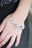 Paparazzi Accessories Old Hollywood White Bracelet 