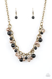 Paparazzi Accessories The GRIT Crowd Black Necklace