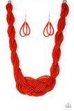 Paparazzi Accessories Standing Ovation Red Necklace
