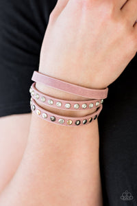 Paparazzi Accessories Catwalk It off Pink Bracelet