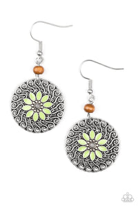 Paparazzi Accessories Honolulu Harmony Green Earring 