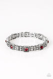 Paparazzi Accessories Metro Marvelous Red Bracelet