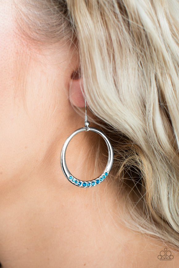 Paparazzi Accessories Morning Mimosas Blue Earring