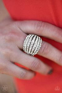Paparazzi Accessories Blinding Brilliance White Ring 