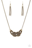 Paparazzi Accessories Natically Naples Brass Necklace