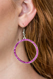 Paparazzi Accessories Stoppin Traffic Pink Earring