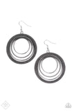 Paparazzi Accessories Totally Textured Silver Earring