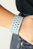 Paparazzi Accessories Glamp Champ Blue Urban Bracelet